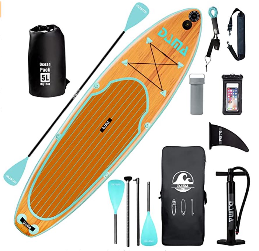 Dama paddle surf